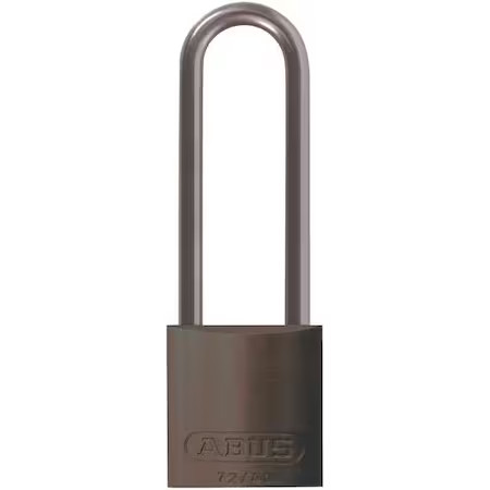 Abus 72 Hb/40-75 Kd Brown Lockout Padlock, Keyed Different, Aluminum, Brown, 3
