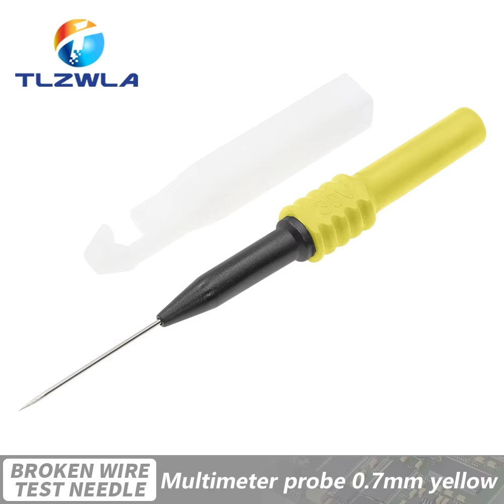 Each Color 5Pcs Multimeter Test Probe Wire Piercing Diagnostic Needle Tool Set