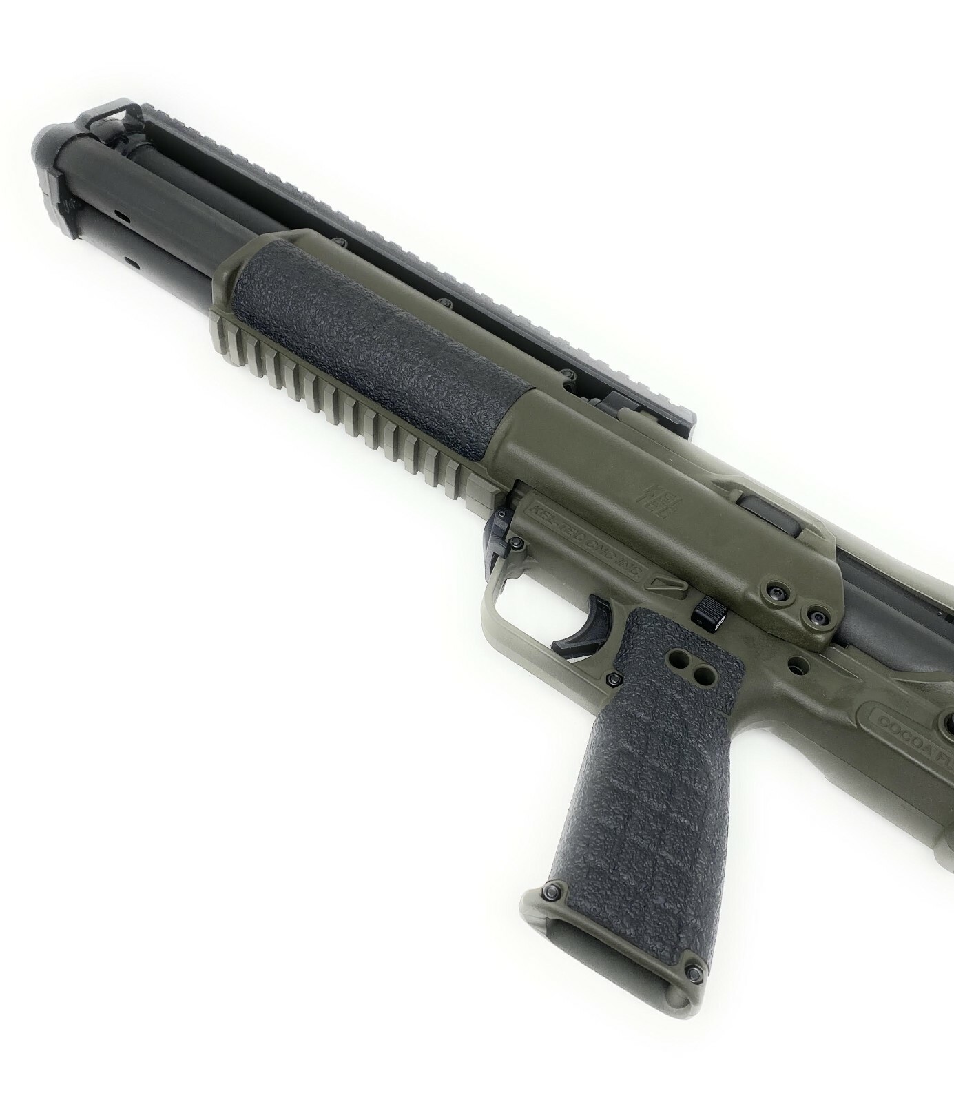 ECCP Textured Rubber Grip Wrap for KelTec KSG Pick Texture / Color