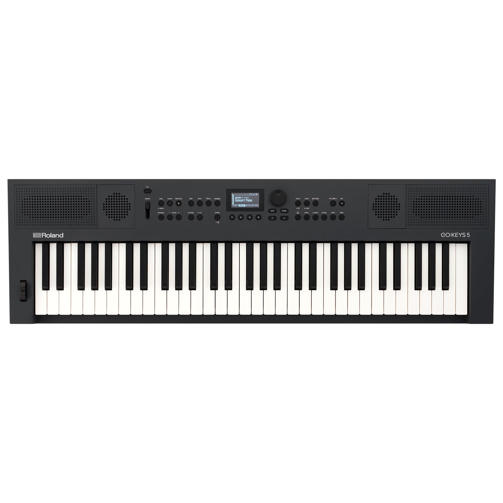 Roland GoKeys 5 Music Creation Keyboard - Graphite CLOUD CONNECT BUNDLE