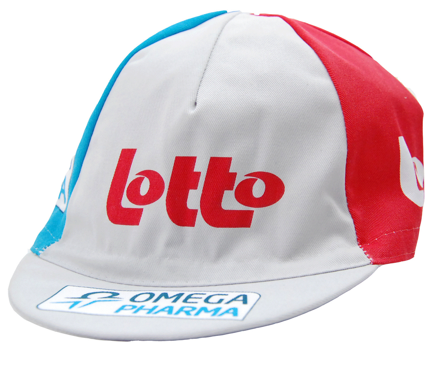 Team Omega Pharma Lotto Euro Race Team Gray & Red Cycling Cap OSFM