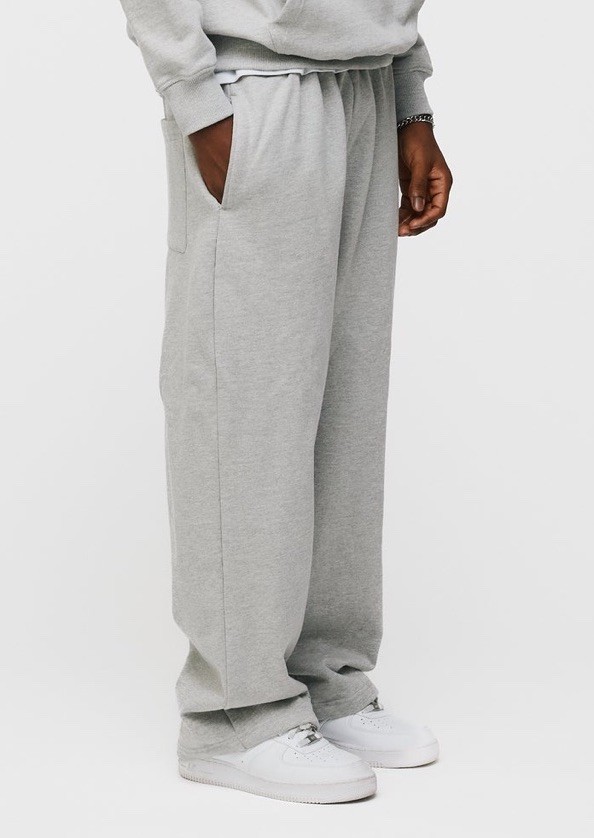 HOURS Baggy Sweatpants in Grey - Size XL
