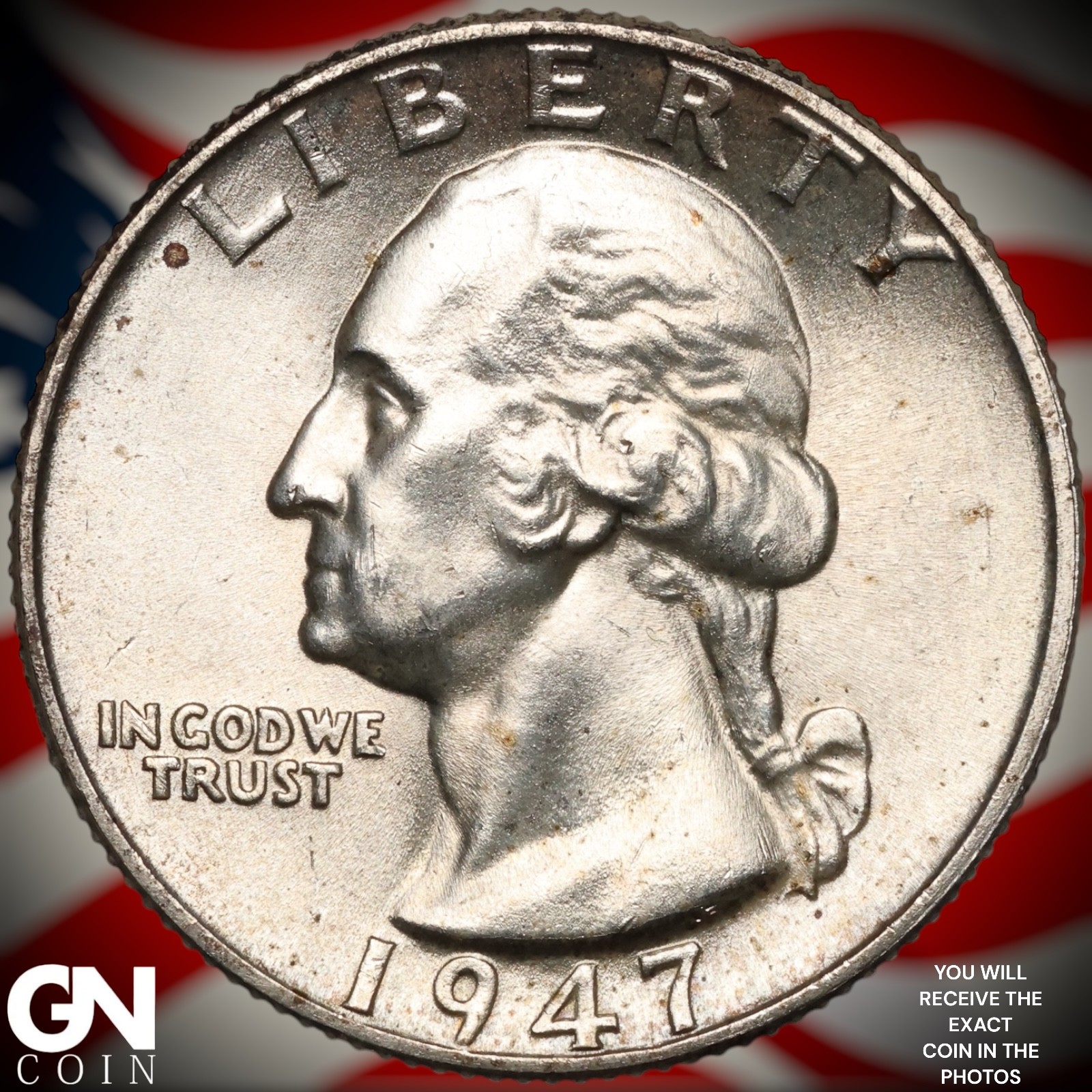 1947 P Standing Liberty Quarter B0695