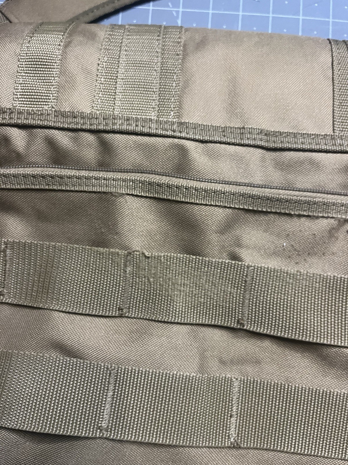 Code Alpha Tactical Gear Computer Laptop Messenger Bag TAN