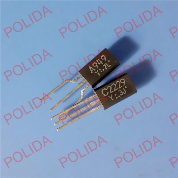 10pairs OR 20PCS TOSHIBA TO-92L 2SA949-Y/2SC2229-Y 2SA949/2SC2229 A949/C2229