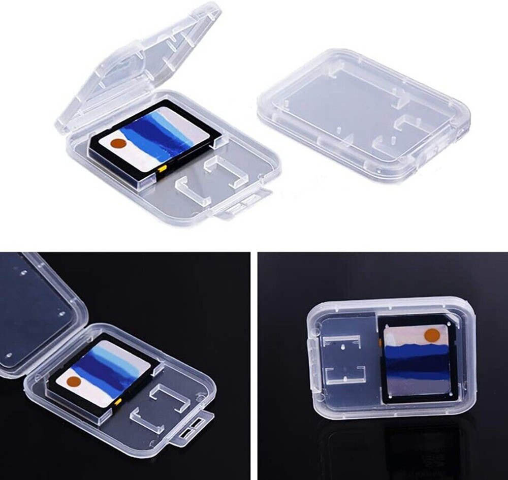 40PCS Case Holder for Micro SD SDHC Memory Card Box Storage Hard Plastic N865
