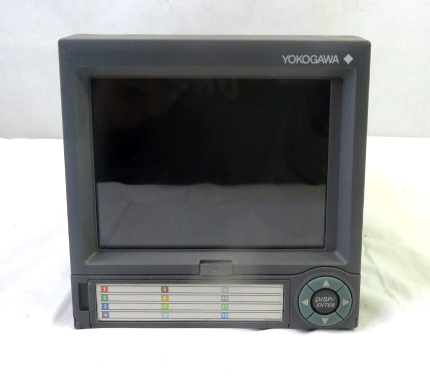 YOKOGAWA DX106-1 Chart Recorder Display Monitor, FOR PARTS/ REPAIR