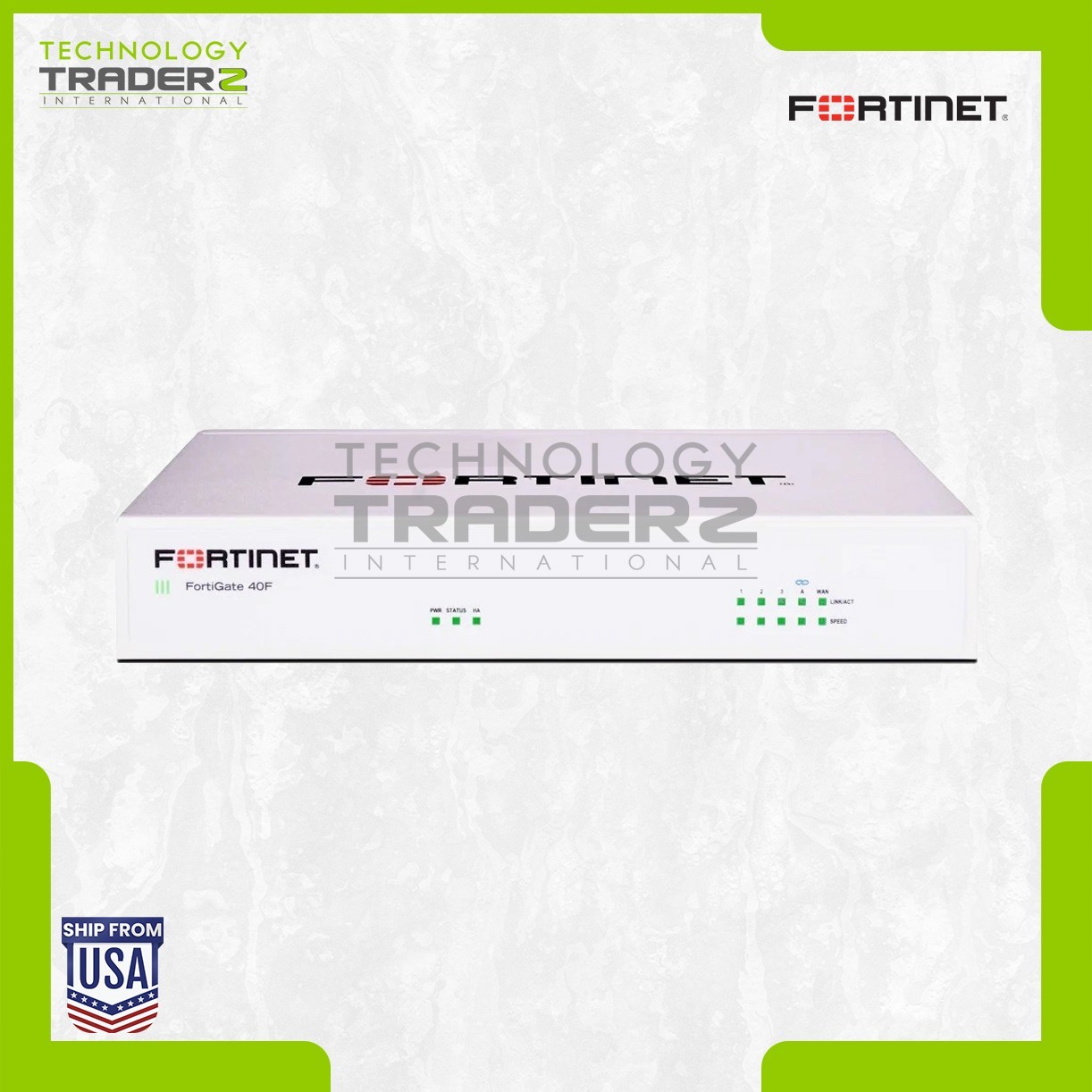 **  Fortinet FortiGate FG-40F 5Gbps 5x GE RJ45 Security Firewall Appliance **