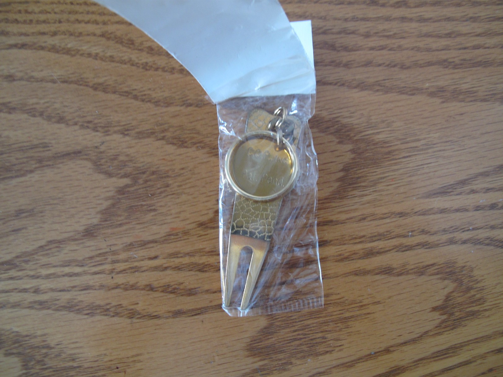 NFL Golf Divot Tool Key Ring Chicago Bears NEW Sealed Golfing