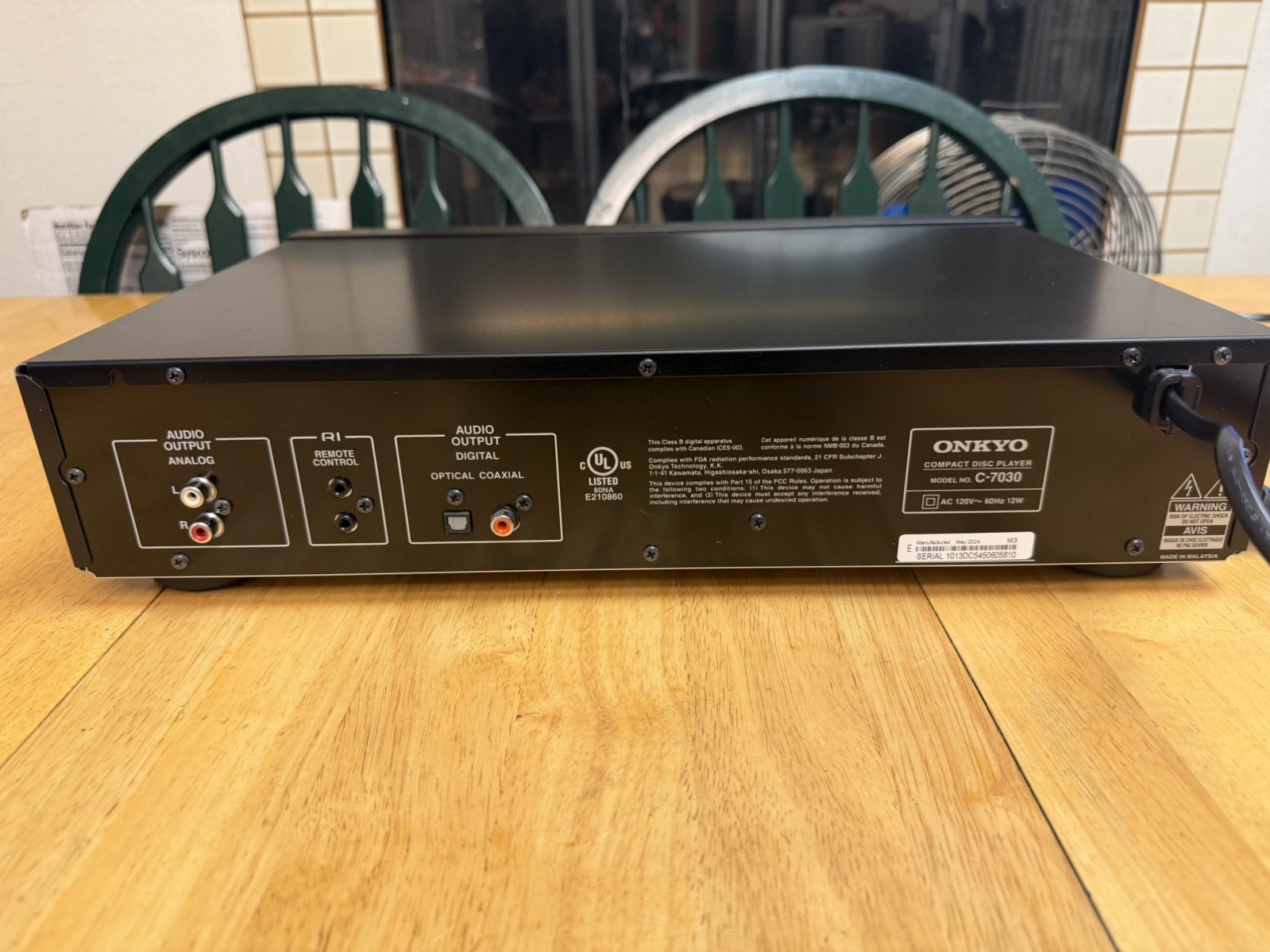 Onkyo C-7030 CD-MP3 Player Bundle w/ Remote Excellent Condition