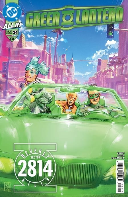 Green Lantern #34 CVR A Xermanico Flash 4/22/26 DC Comics