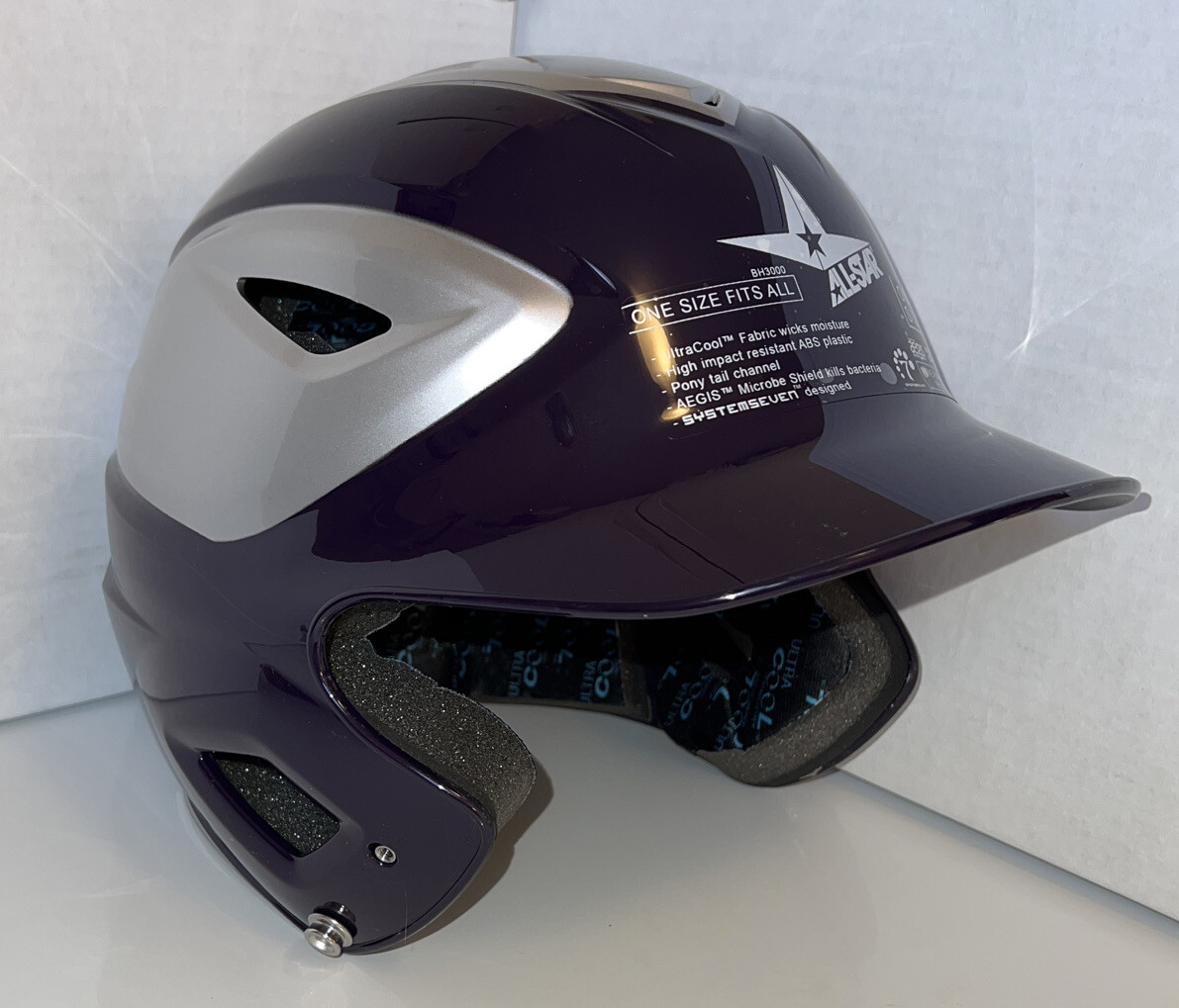 All-Star System 7 two-tone batting helmet BH3000 6 1/2 - 7 1/2