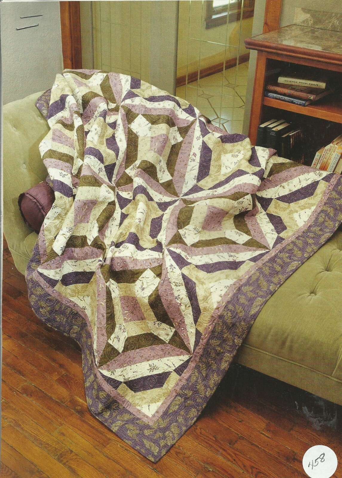 B0103 ETERNITY QUILT PATTERN/INSTRUCTIONS