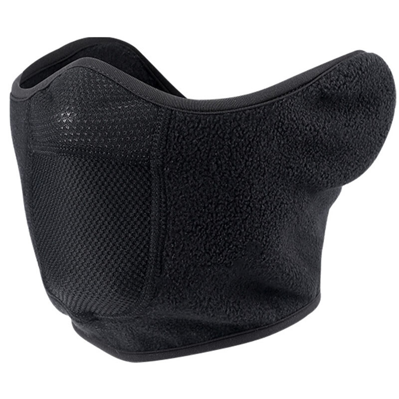 Winter Windproof Neck Gaiter Half Face Mask Cold Weather Ski Warm Earflap Cover