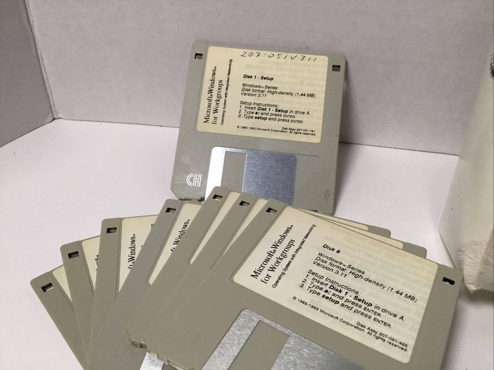 Vintage Microsoft Windows For Work Groups Faster Than Windows Version 3.1.