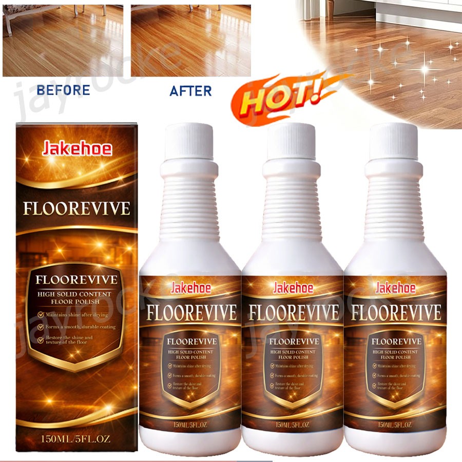 Floorevive Wood Floor Restorer, Restoration Of Flooring High-Solids Floor Polish
