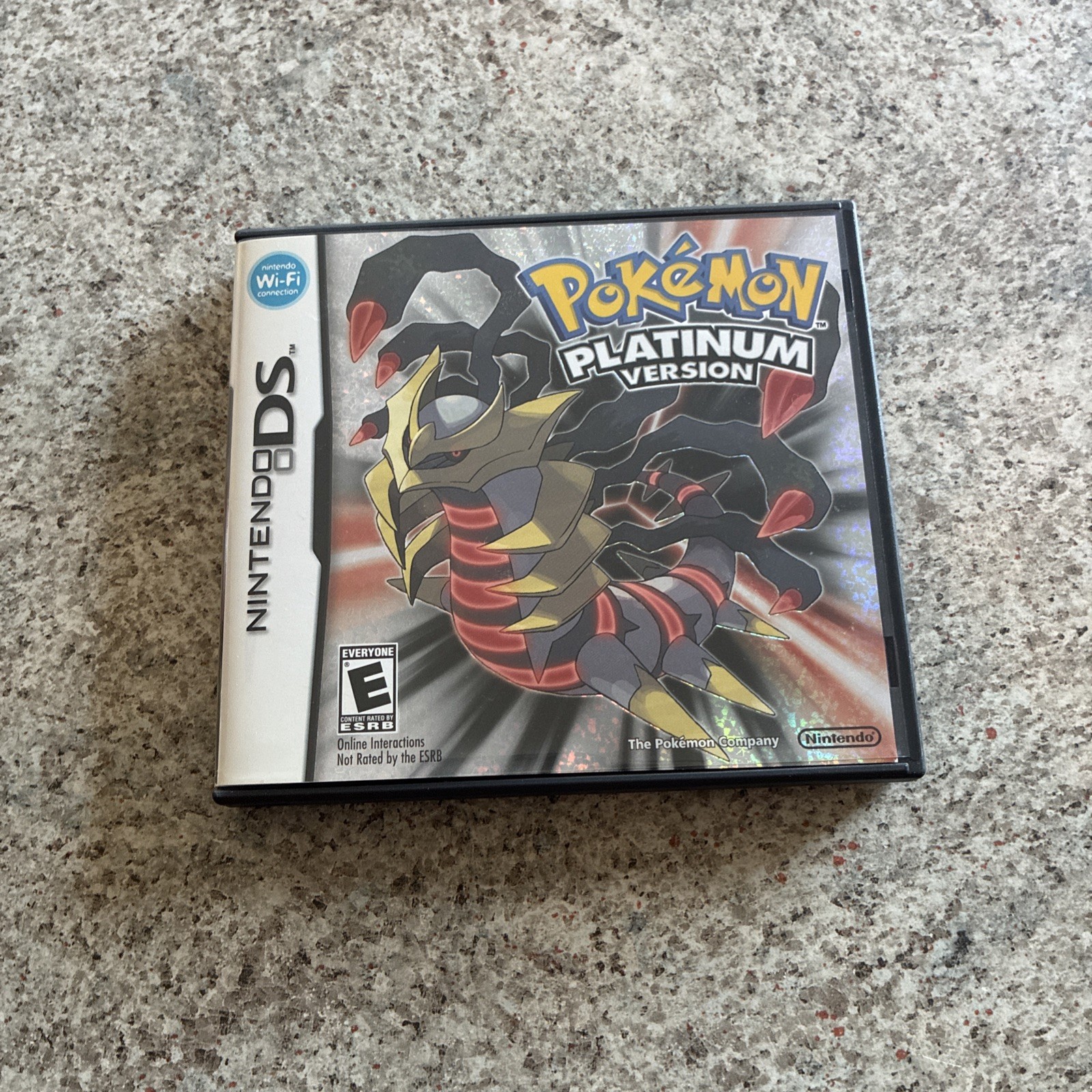 Pokemon Platinum Nintendo DS Original Case Manual Only No Game Authentic