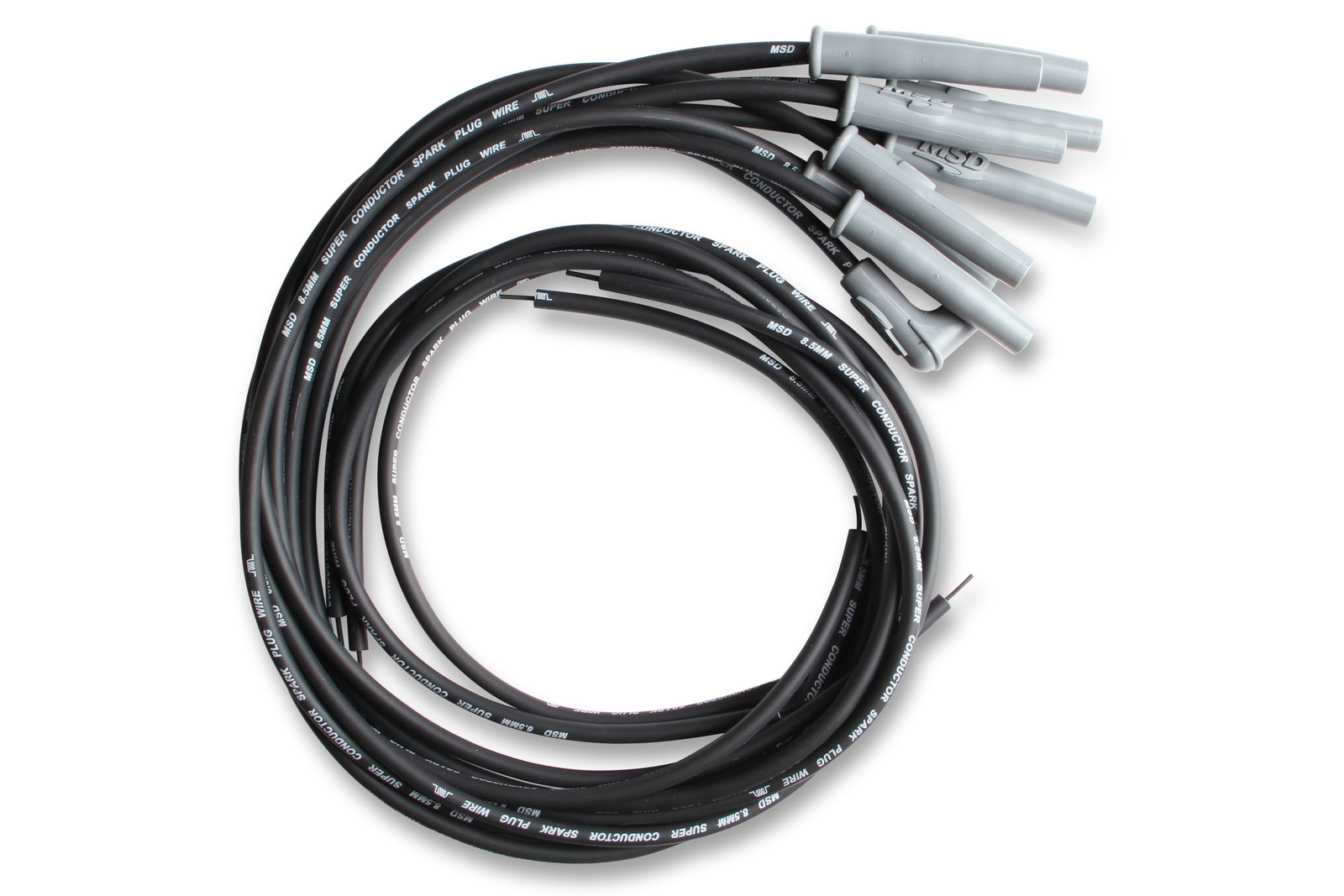 MSD 31183 Super Conductor Spark Plug Wire Set8 Cyl Multi-Angle-HEI, Universal