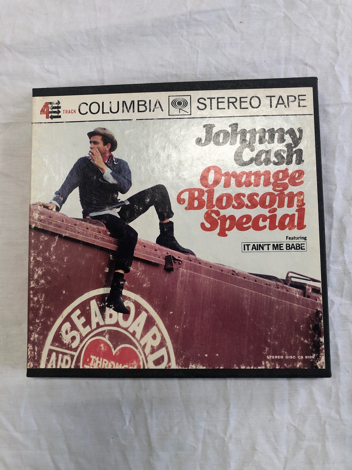 NEW Johnny Cash Orange Blossom Special Columbia Rare Track 3 3/4 Reel to Reel