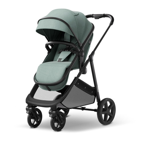 Mompush Wiz 2 in 1 Baby Stroller with Bassinet Mode, Convertible Infant Sage
