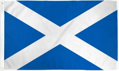 Scotland Flag 3x5ft Flag of Scotland Scots Flag 3x5 House Flag 100D FABRIC
