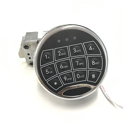 Ambition Electronic Safe Lock Replacement Swing Bolt Lock With 2 Override Keys