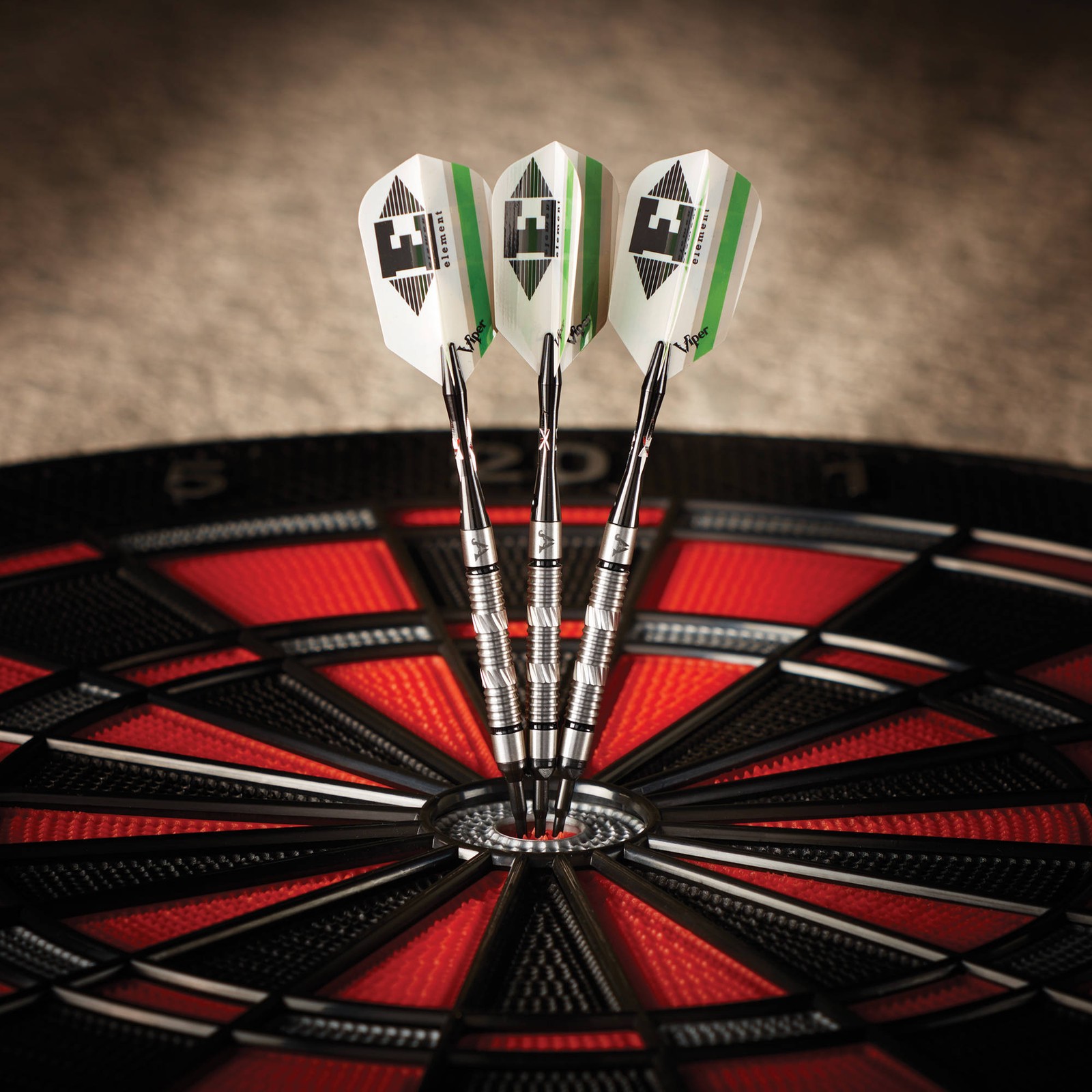 Viper Element Tungsten Soft Tip Darts Grooved Barrel 18 Grams