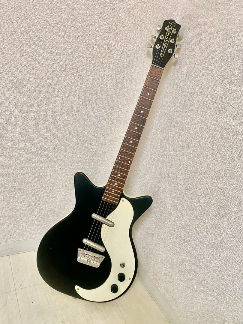 Danelectro STOCK 59 BLK Electric Guitar Black Full Size Excellent Condition
