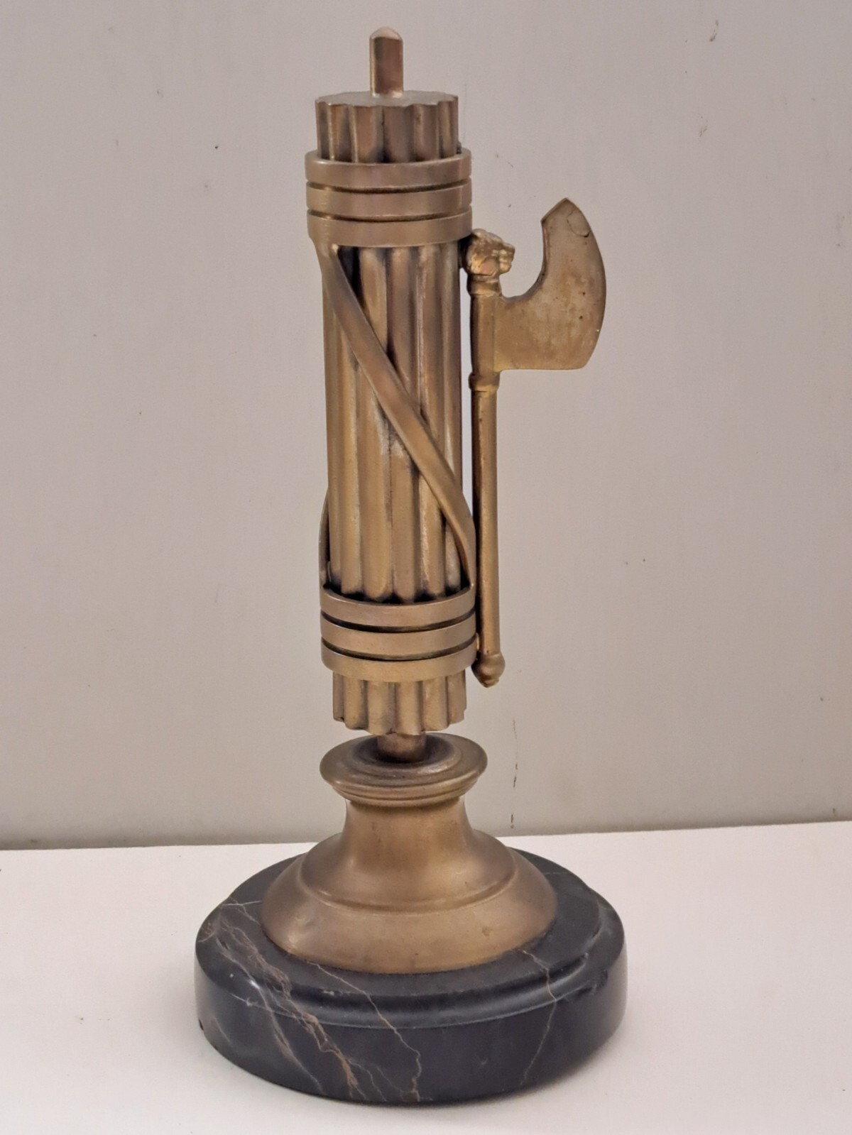 Italian Military - Historic Fascist Statue  -  (31)