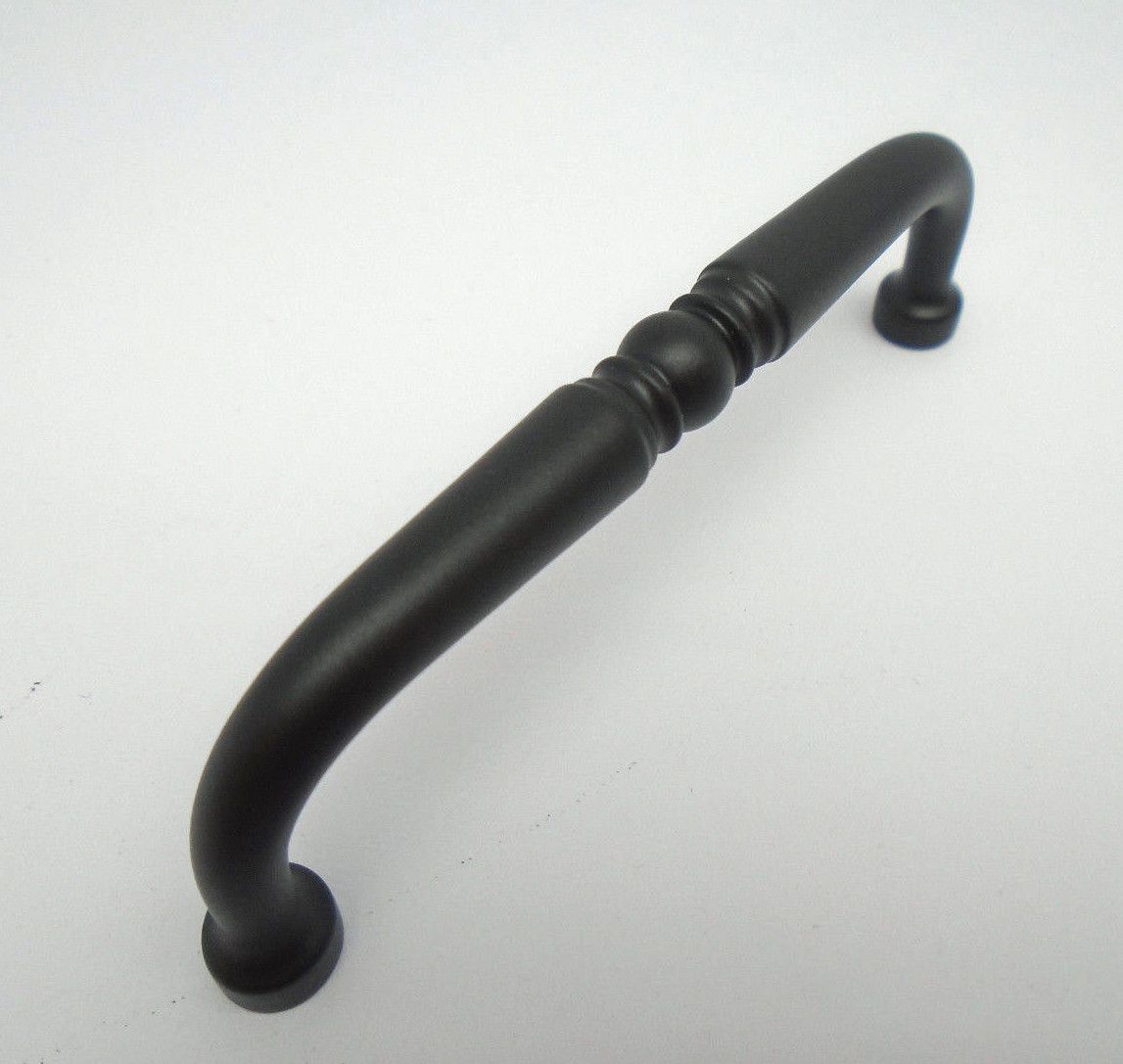 Creations by Alno Traditional 3.5" Pull Matte Black A702-35-MB 612J