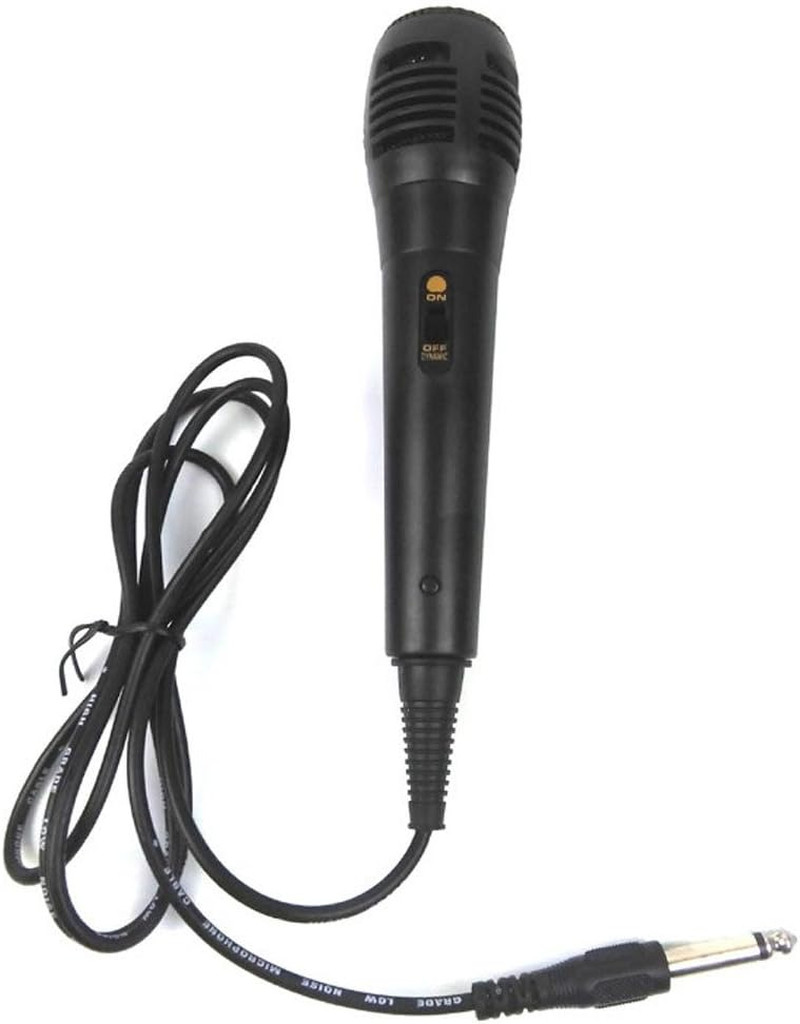 Micrófono de Karaoke de mano con cable para amplificadores de altavoces