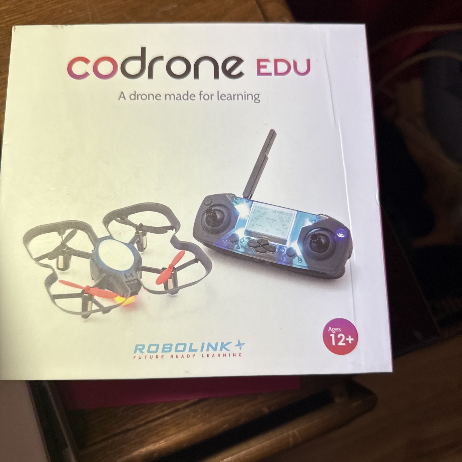ROBOLINK + CoDrone EDU Programmable Drone  Never used w/EXTRAS!