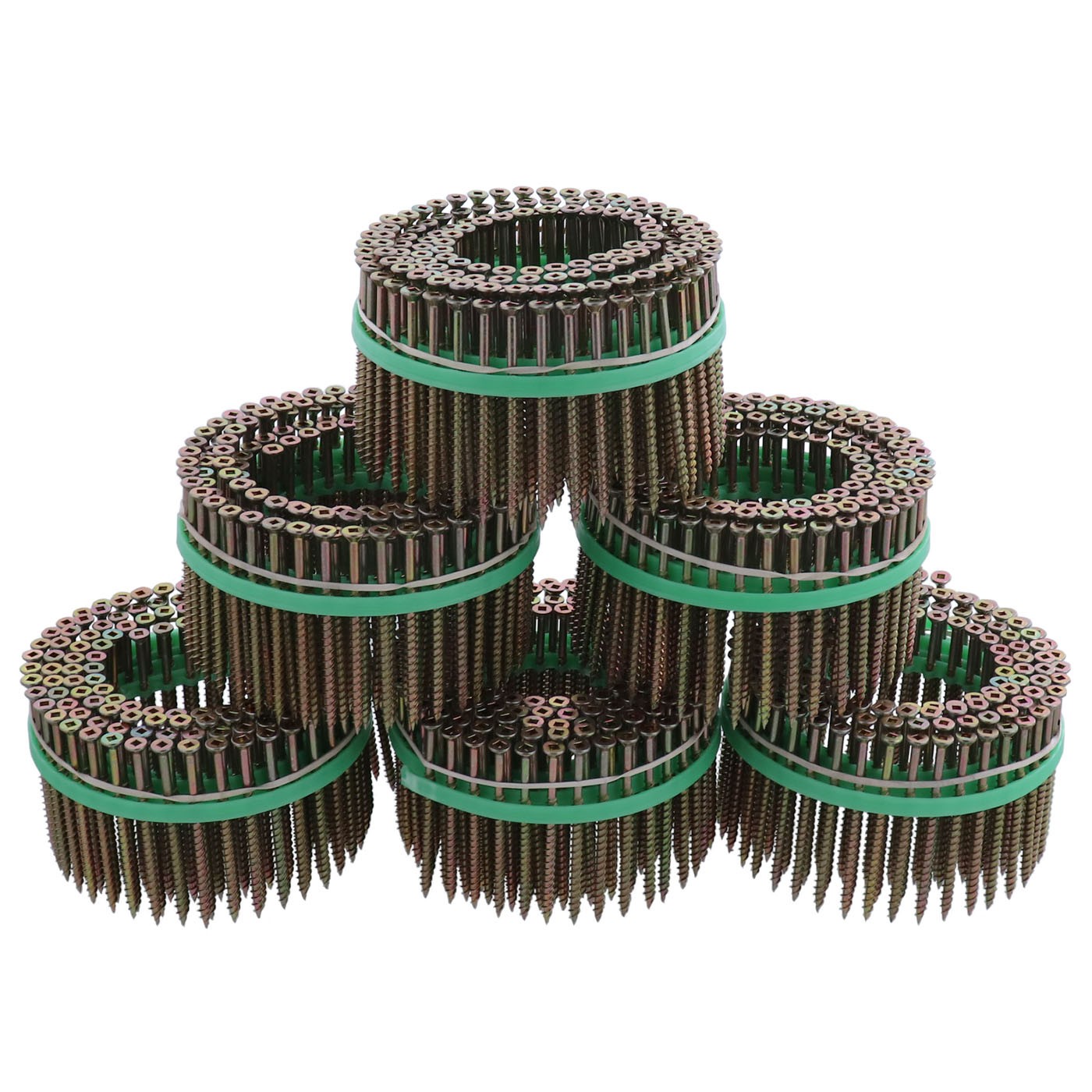 MURO® #8 x 3" Twinfast Coarse Thread Bugle Head #2 Square Drive Sharp Point