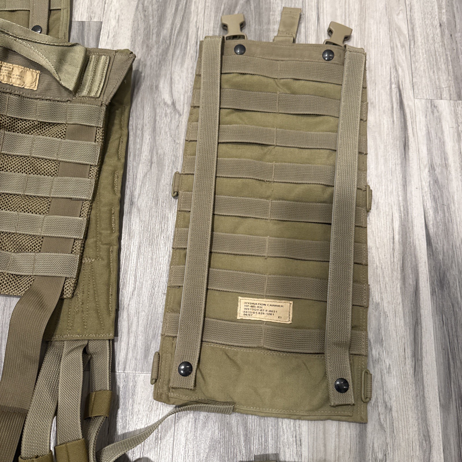 Eagle Industries Khaki SFLCS H Harness with Pouches - NOS