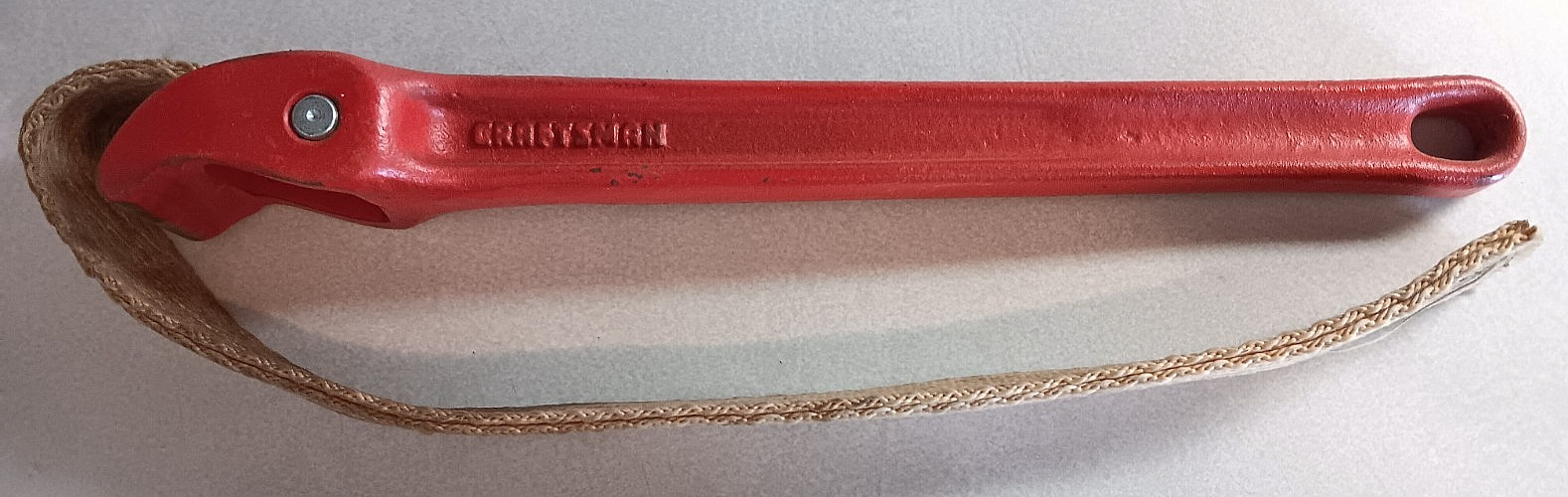 VINTAGE CRAFTSMAN 55708 NYLON STRAP WRENCH MADE IN USA