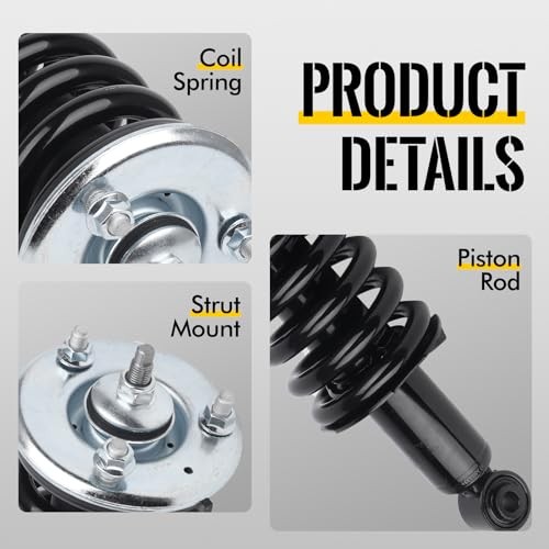 Front Pair Complete Struts Shock Absorber fit for Nissan Frontier 2005