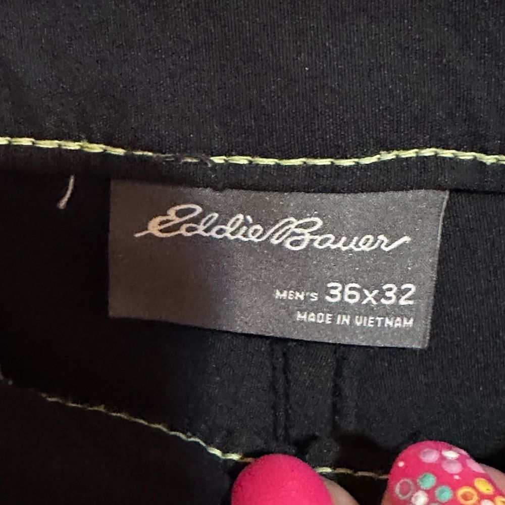 Eddie Bauer men's navy pants size 36x32 activewear