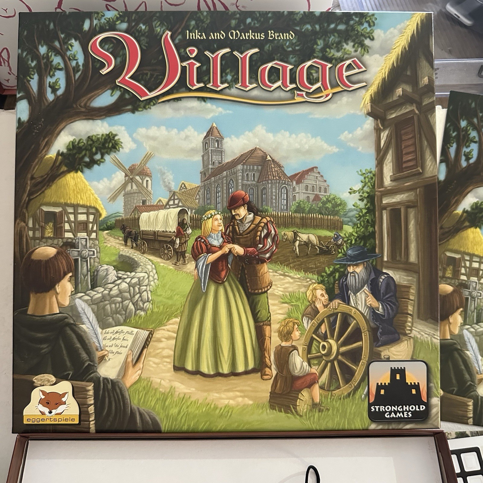 Village (2011 ) board game by Stronghold Games and eggertspiele - 100% Complete