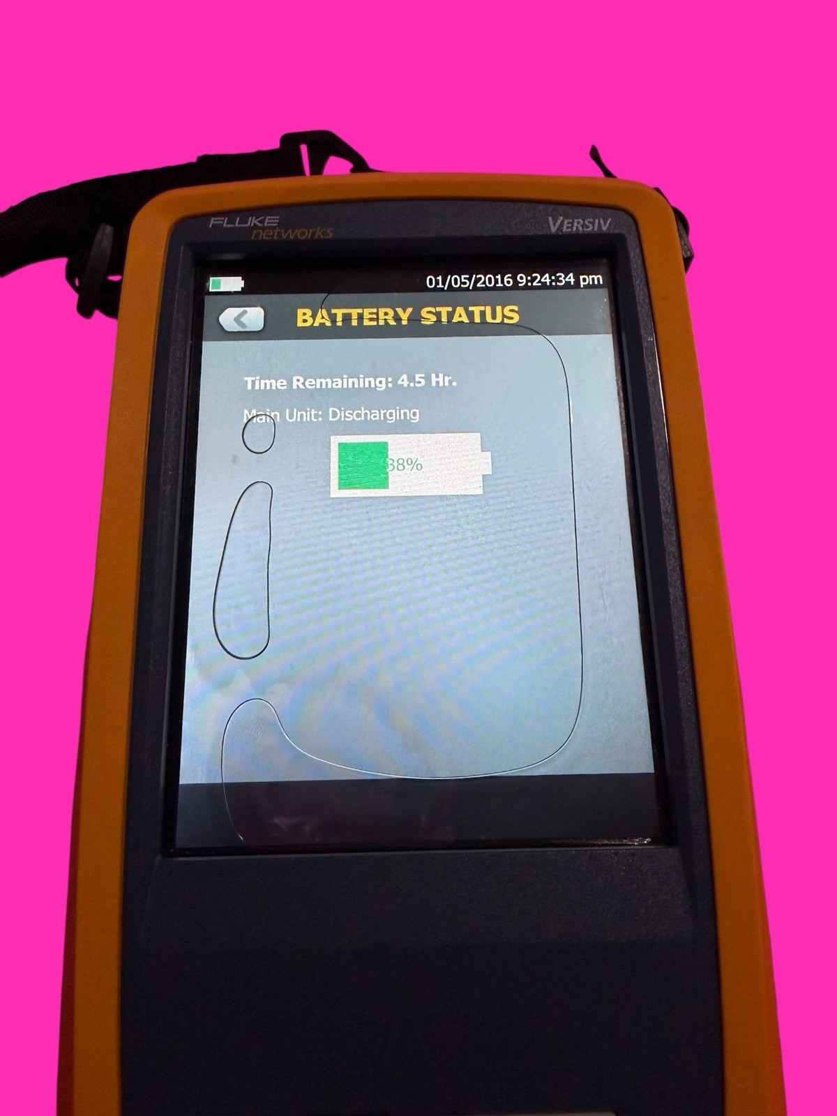 FLUKE NETWORKS VERSIV MAINFRAME UNIT ONLY