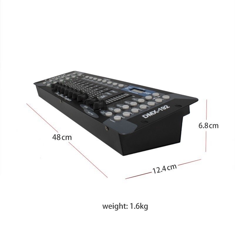 DMX Console 192 Channels Console Controller Operator For Stage Litght Party Bar