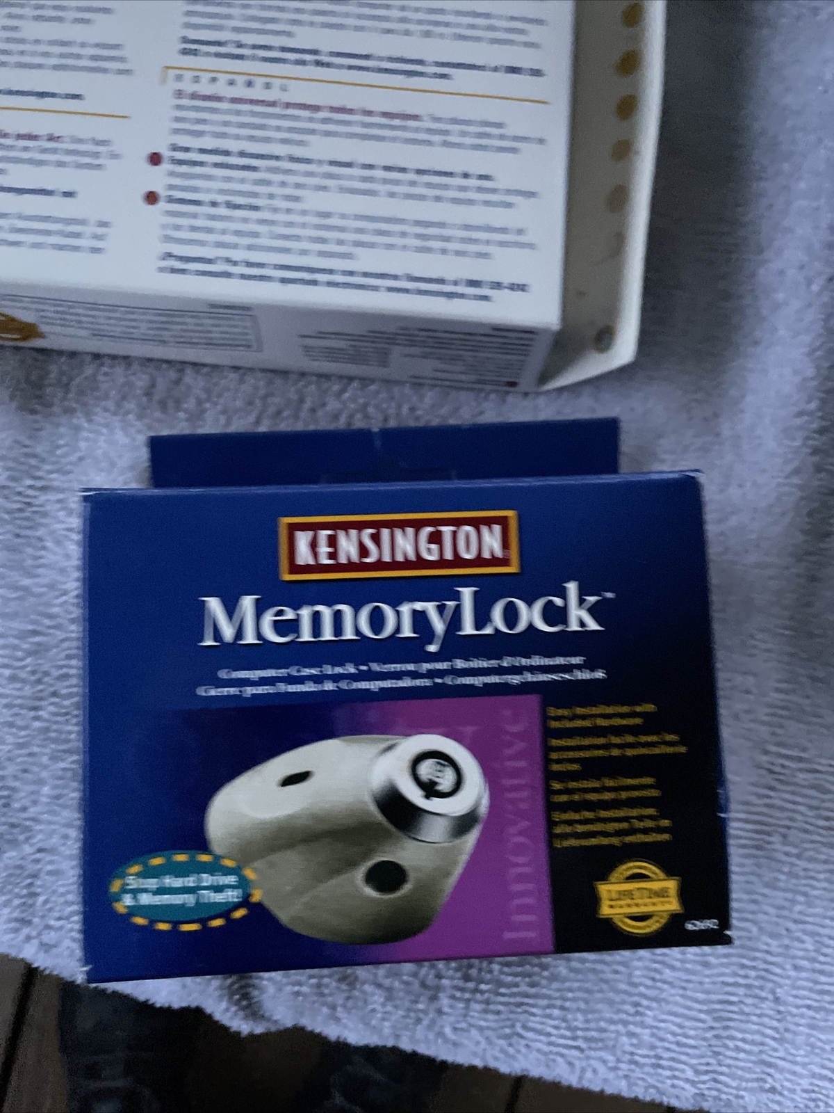 Kensington Desktop Micro saver/floppy Lock/Memory Lock Set (5a)