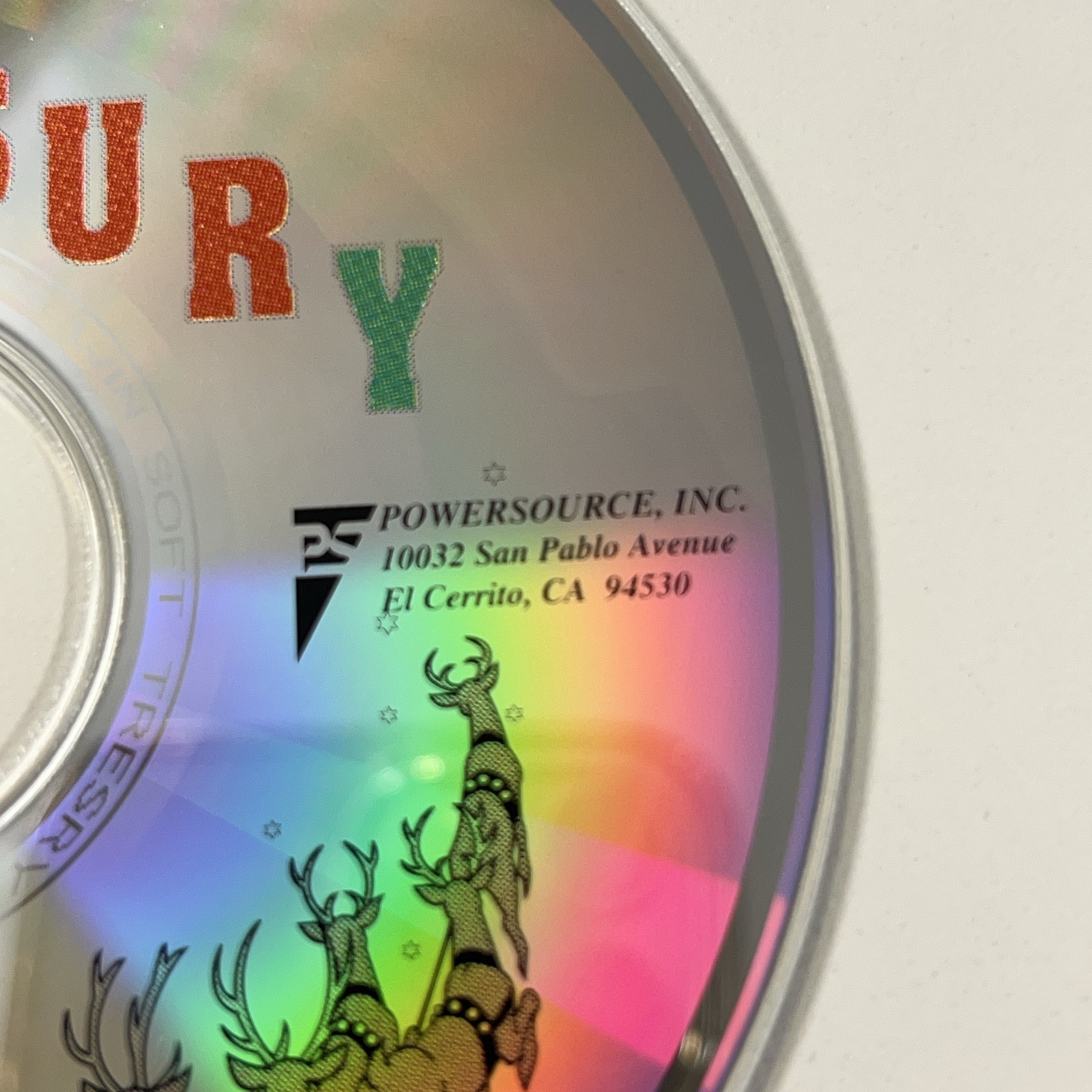 Vintage Windows Softwares Treasury PC CD-ROM Shareware Powersource Win 3.1 95