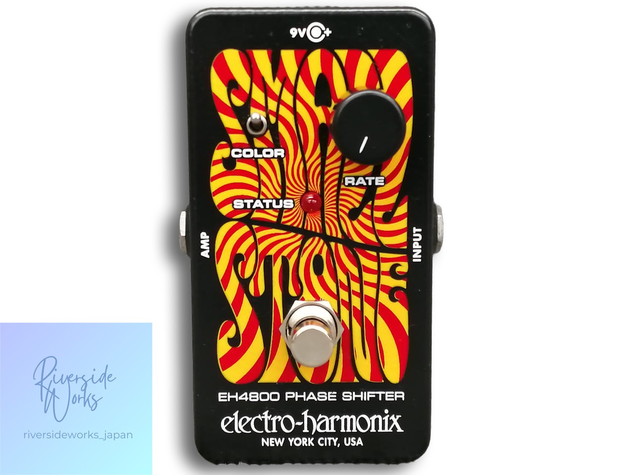 ELECTRO-HARMONIX SMALL STONE Phaser Effects Pedal Guitar JP