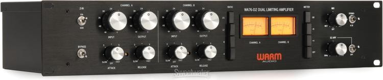 Warm Audio WA76-D2 Dual-channel Discrete FET Compressor/Limiter