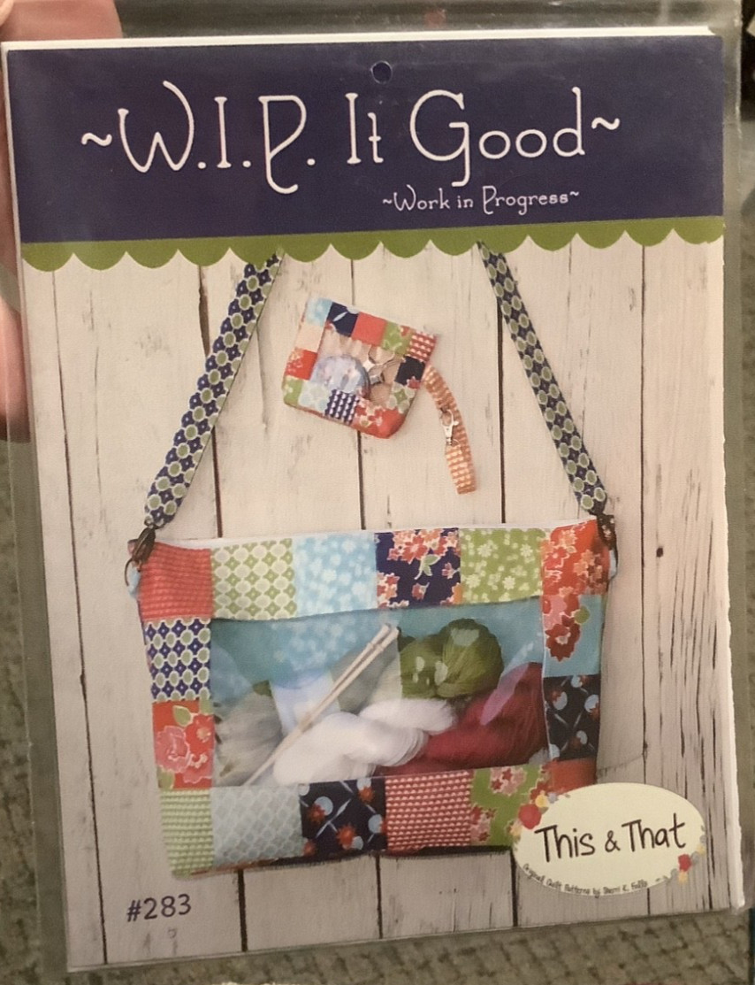 W.I.P. It good pouch  pattern #283 by This  & That