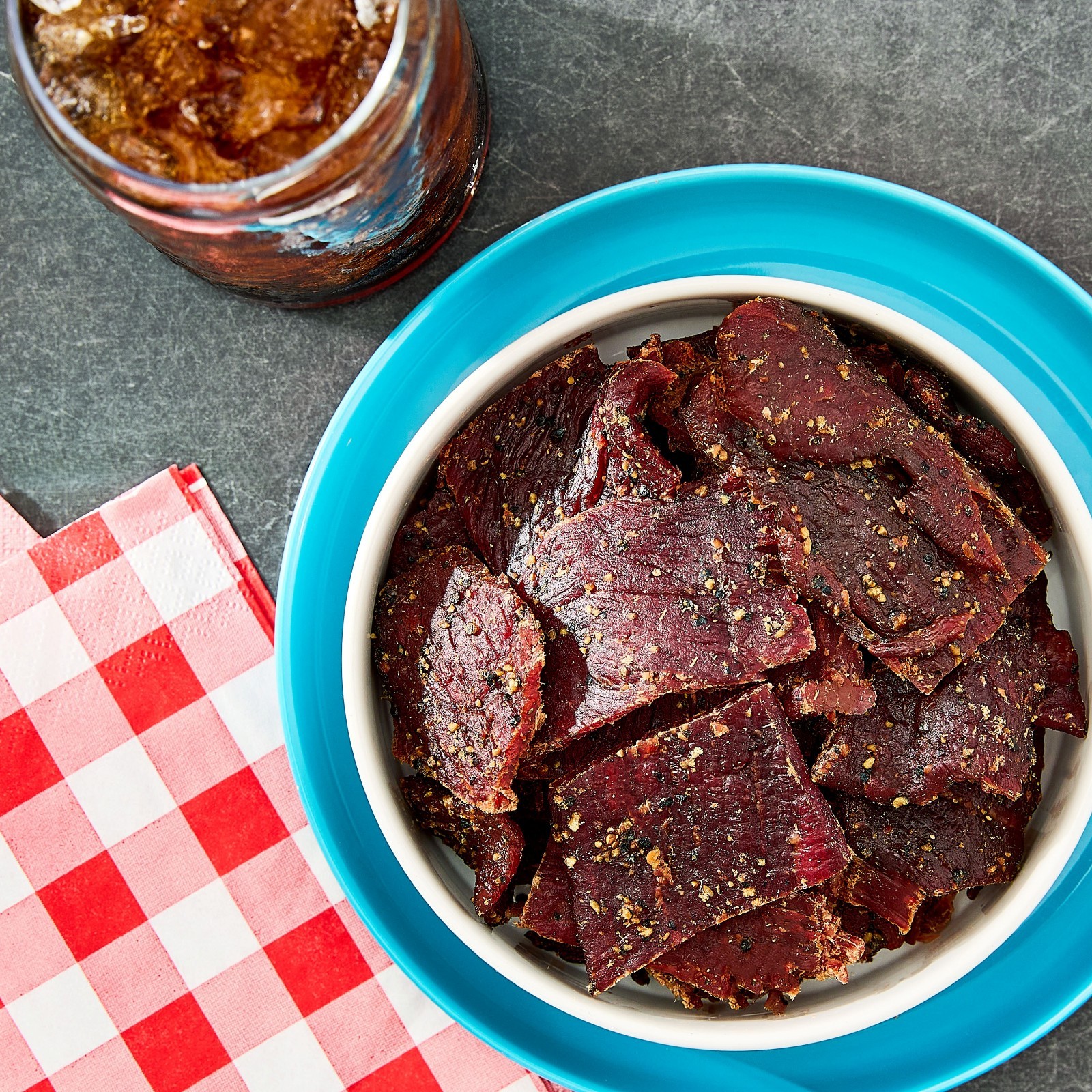 (4 pack) Great Value Peppered Beef Jerky, Value Pack, 10 oz