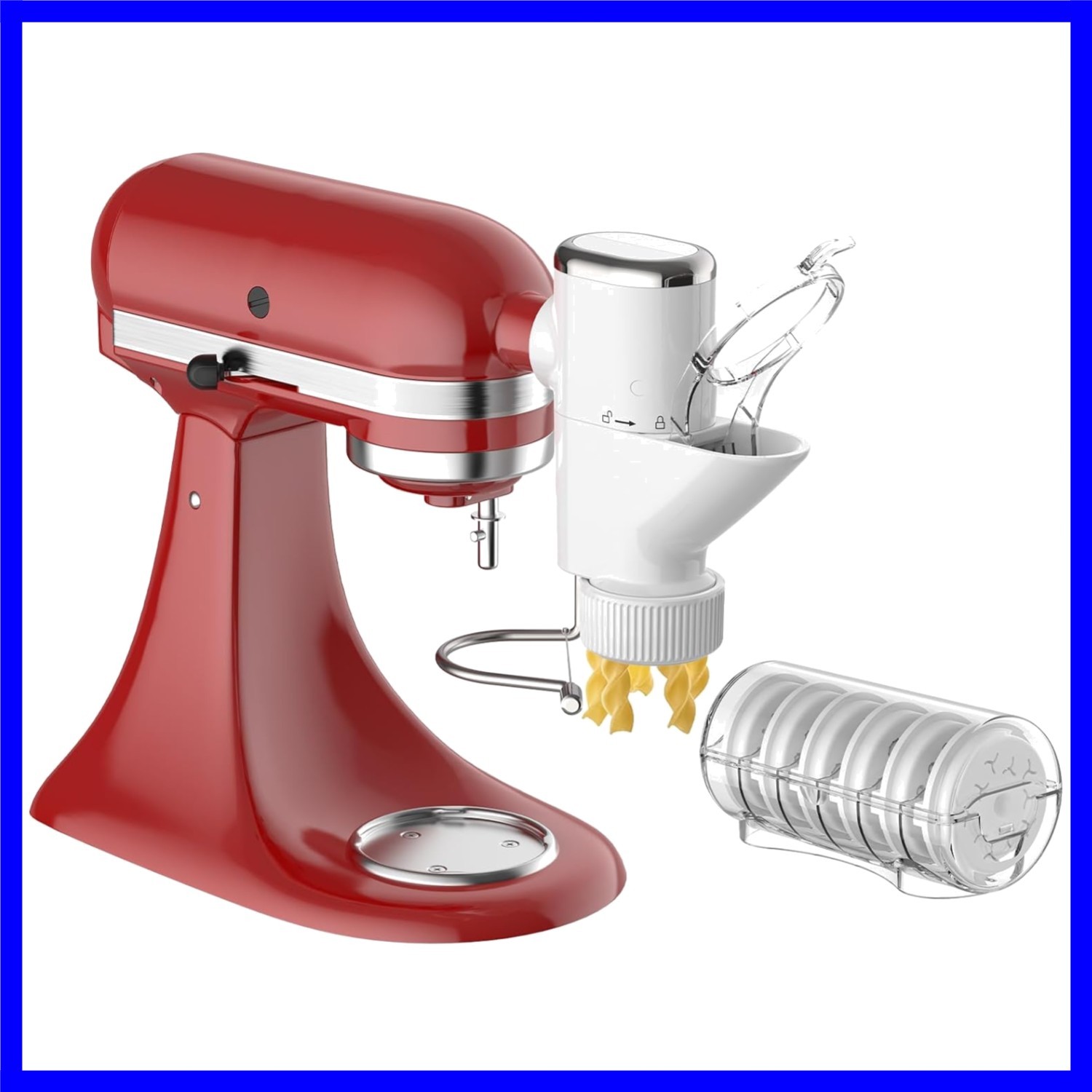 Gourmet Pasta Press Attachment for KitchenAid Stand Mixer, Pasta Maker Kitche...