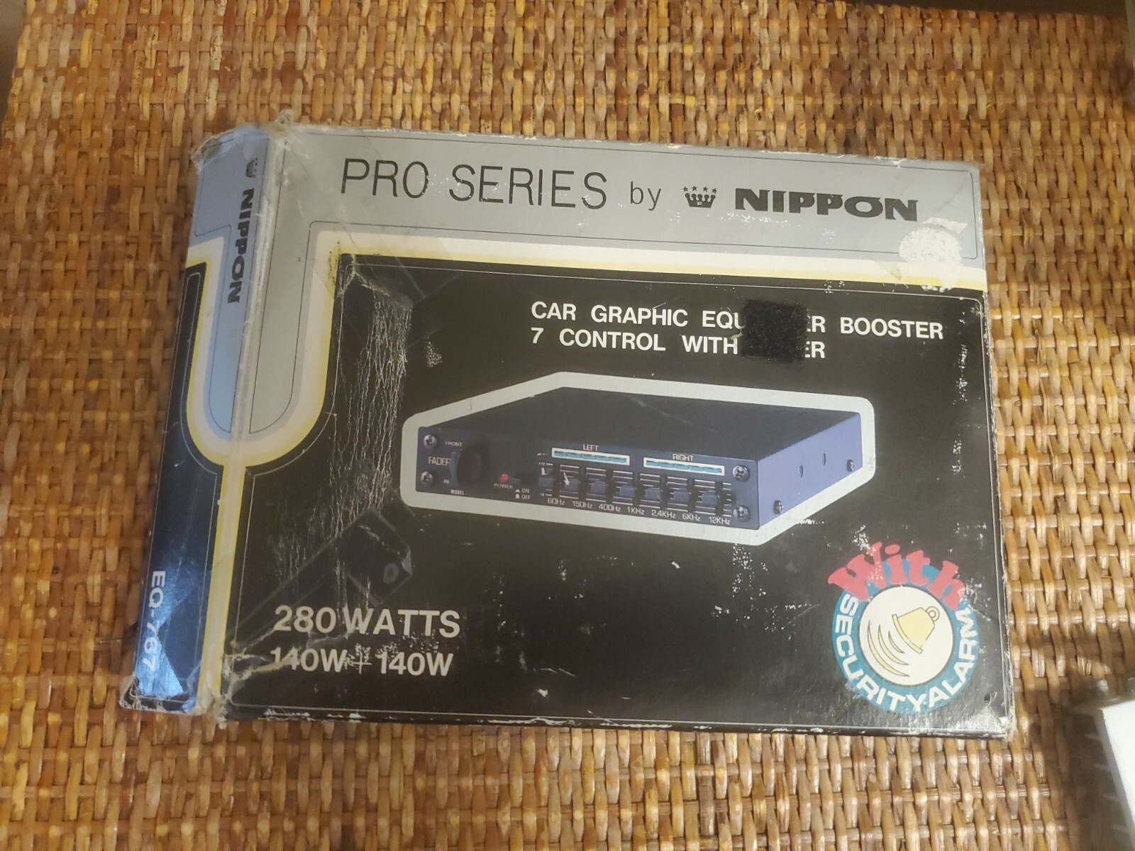 Old School Vintage Nippon EQ-767 Car Graphic EQ Equalizer