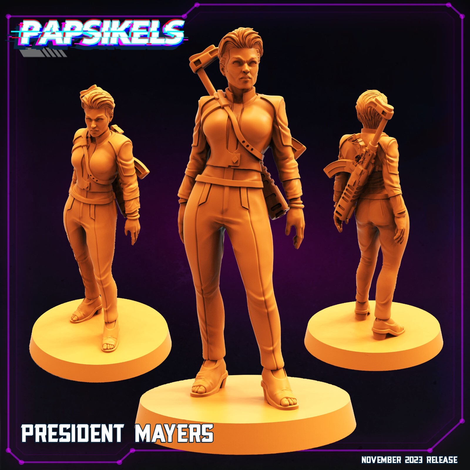 President Mayers Papsikels Miniature