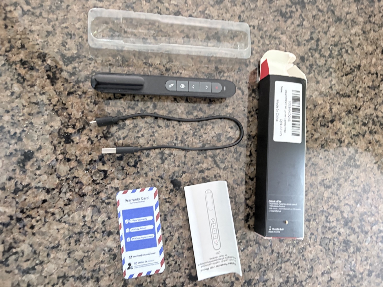 DinoFire Q94  Wireless Presenter Remote Clicker Laser Pointer!